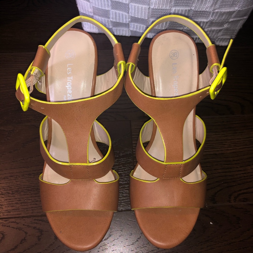 Brown heels